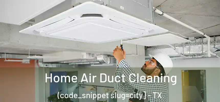  Home Air Duct Cleaning (code_snippet slug=city] - TX